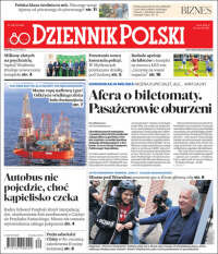 Portada de Dziennik (Polonia)