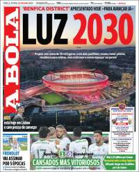 Portada de A Bola (Portugal)