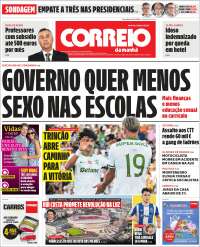 Portada de Correio da Manhã (Portugal)
