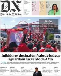 Portada de Diário de Noticias (Portugal)