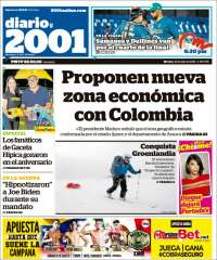 Portada de 2001 - Dosmiluno (Venezuela)