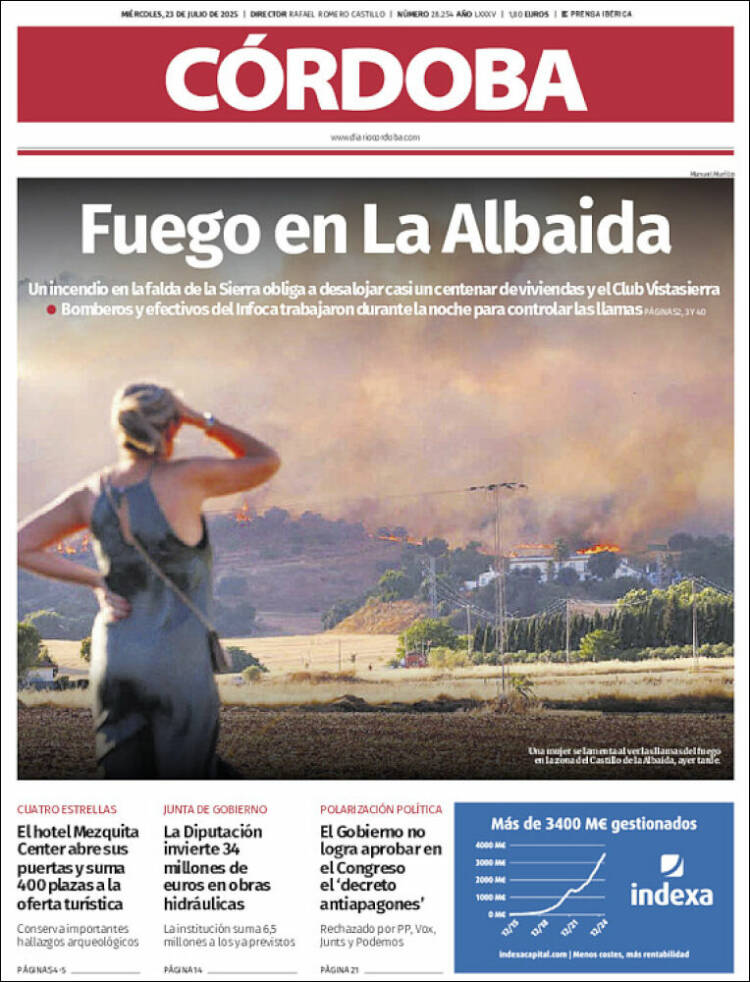Portada de Diario de Córdoba (Spain)