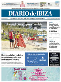 Portada de Diario de Ibiza (España)