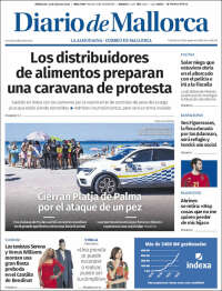 Portada de Diario de Mallorca (España)