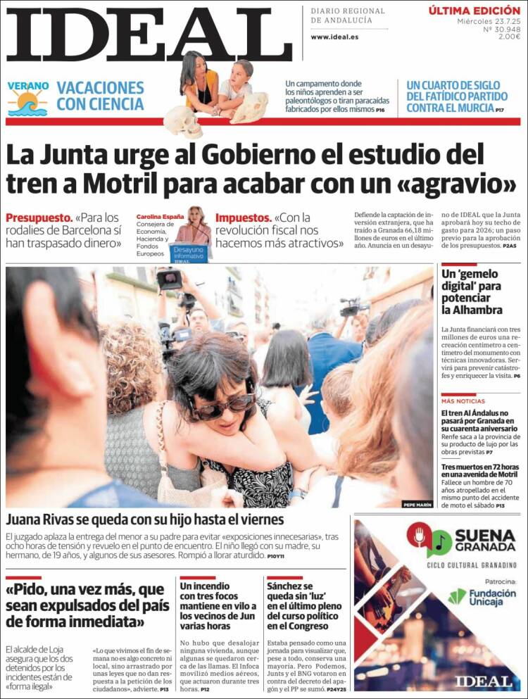 Portada de Ideal (España)