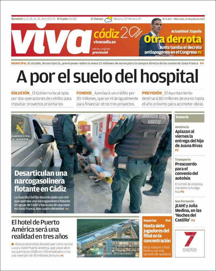 Portada de Información - Cadiz (España)