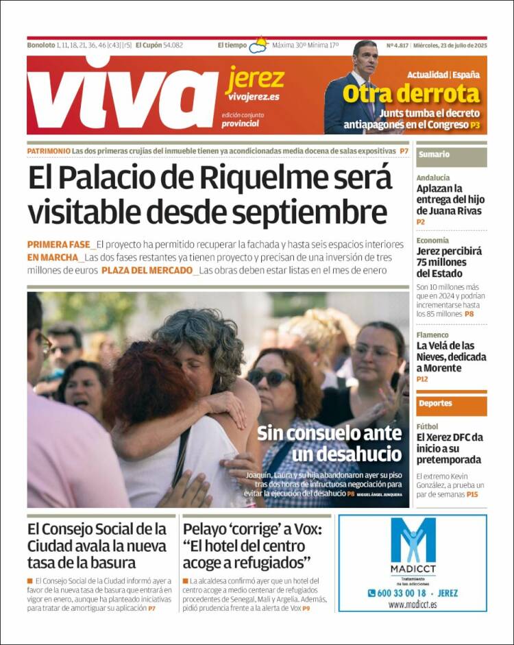 Portada de Información - Jerez (España)