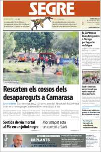 Portada de Segre (España)