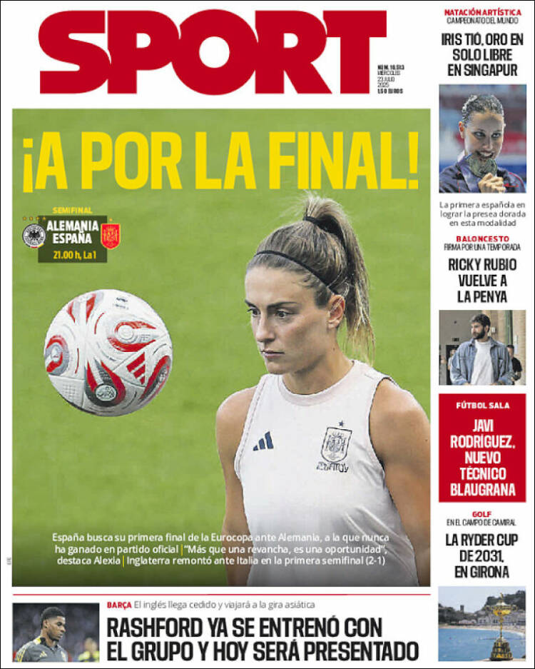 Portada de Sport (España)