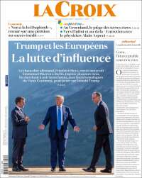 Portada de La Croix (Francia)