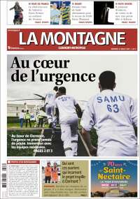 Portada de La Montagne (Francia)