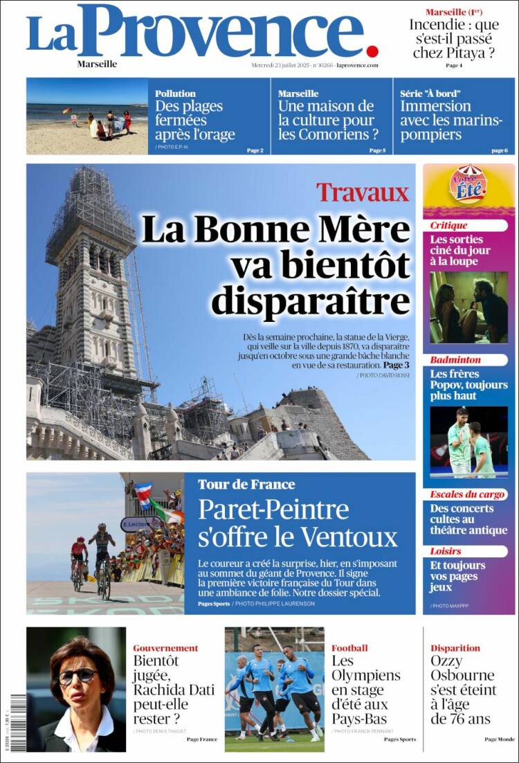 Portada de La Provence (France)
