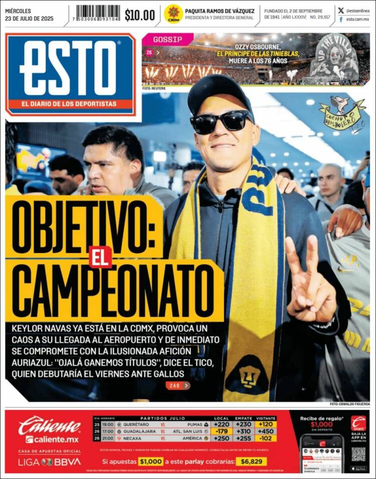 Portada de Esto (México)