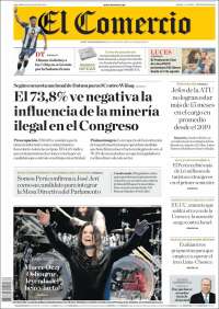 Portada de El Comercio (Perú)