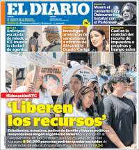 Portada de El Diario NY (USA)