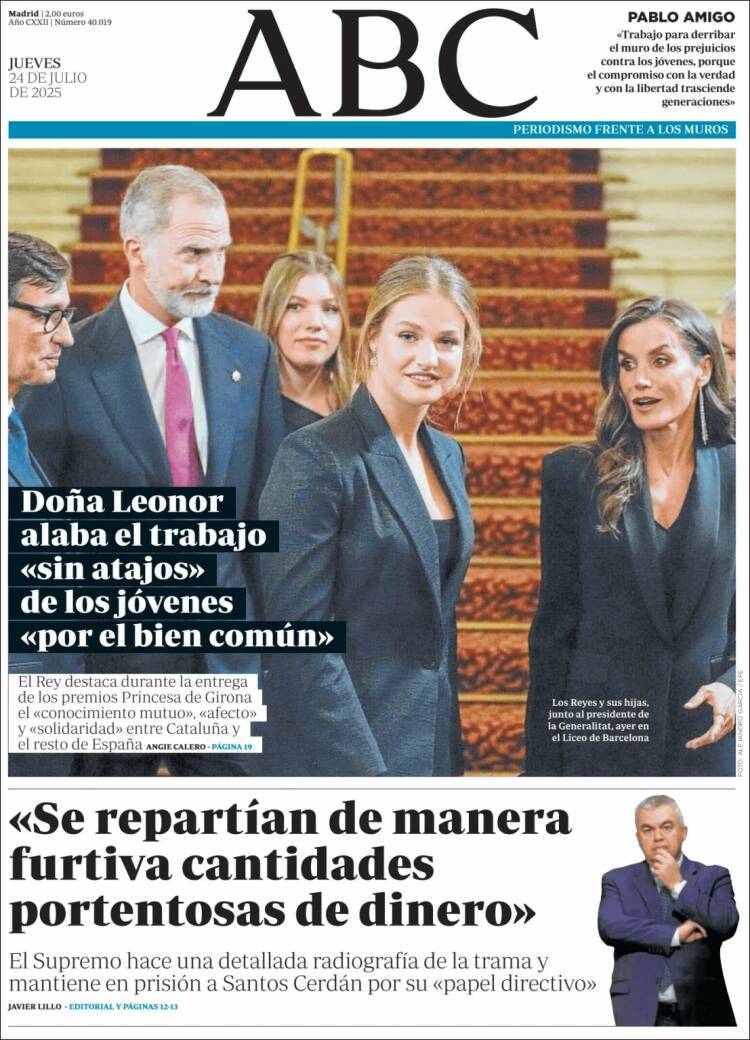 Portada de ABC (España)
