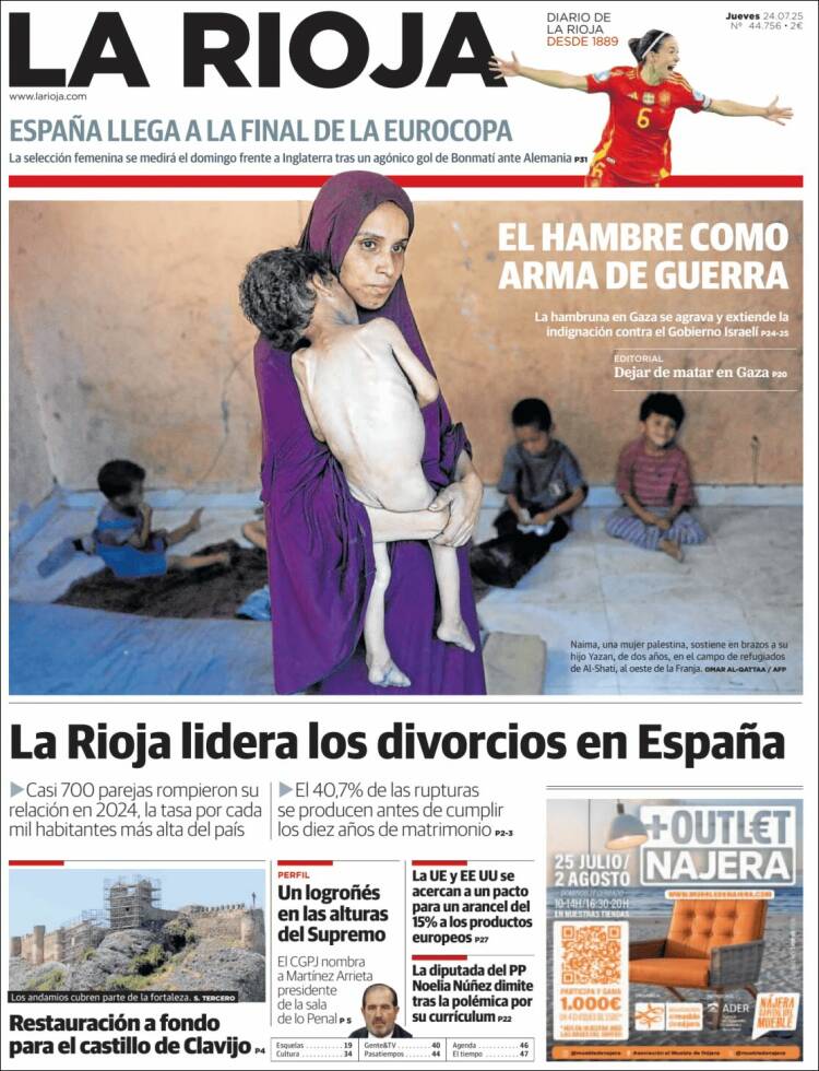 Portada de La Rioja (España)