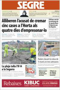 Portada de Segre (España)