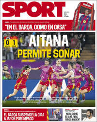Portada de Sport (Espagne)