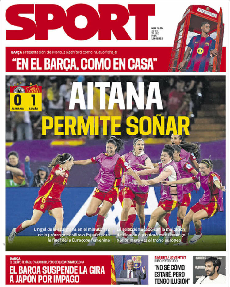 Portada de Sport (España)