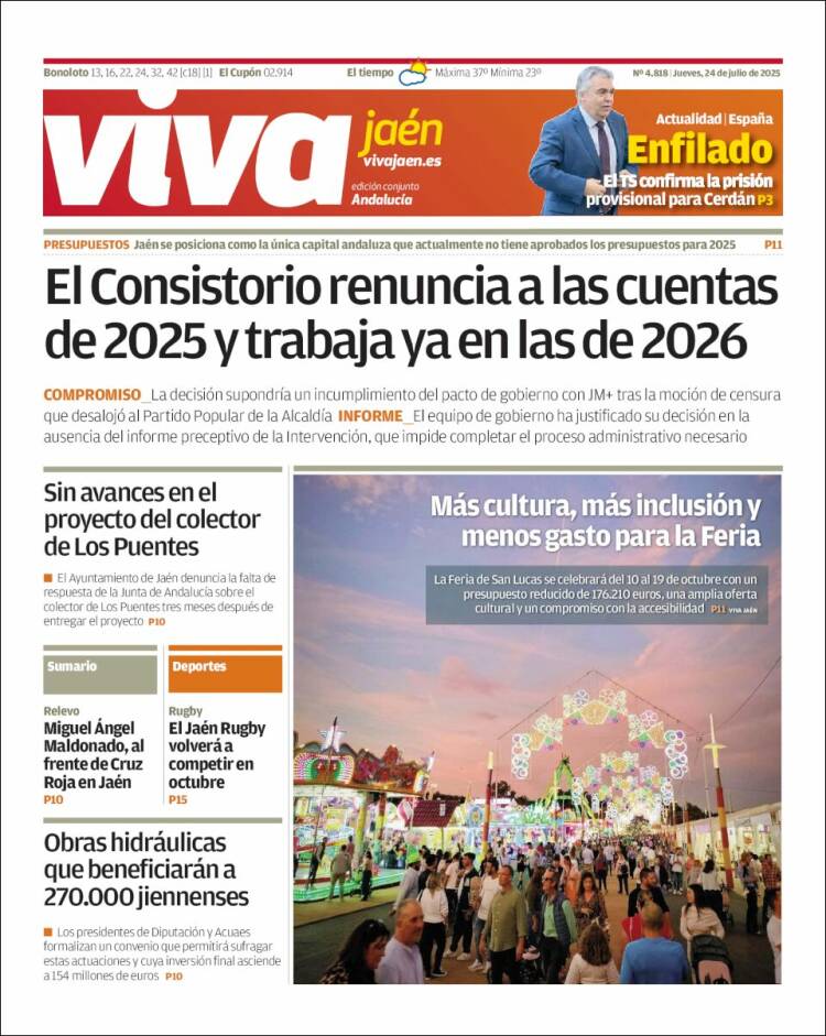 Portada de Viva Jaén (Spain)