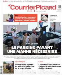 Portada de Courrier Picard (Francia)