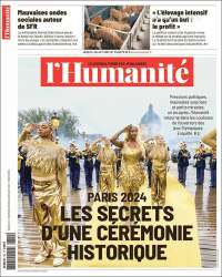 Portada de l'Humanite (Francia)