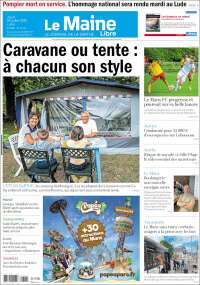 Portada de Le Maine Libre (Francia)