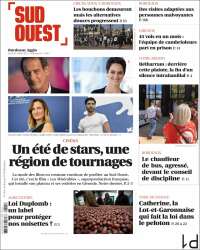 Portada de Sud Ouest (Francia)