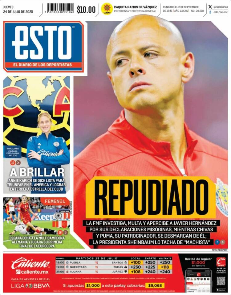 Portada de Esto (México)