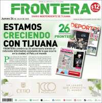 Portada de Frontera (México)