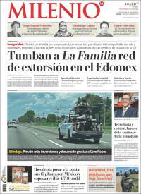 Portada de Milenio de Puebla (México)