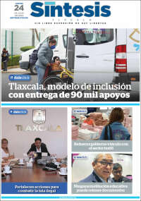 Portada de Síntesis de Tlaxcala (México)