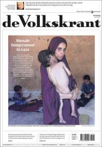 Portada de De Volkskrant (Países Bajos)