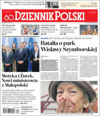 Portada de Dziennik (Polonia)