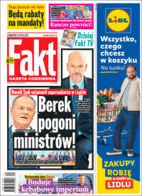 Portada de Fakt (Polonia)