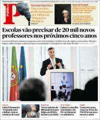 Portada de Público (Portugal)
