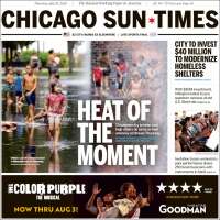 Portada de Chicago Sun-Times (USA)