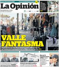 Portada de La Opinión (États-Unis)