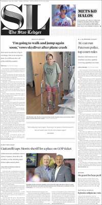 Portada de Star-Ledger (USA)