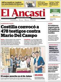Portada de El Ancasti (Argentina)