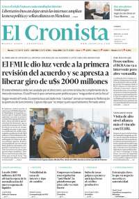 Portada de El Cronista Comercial (Argentina)