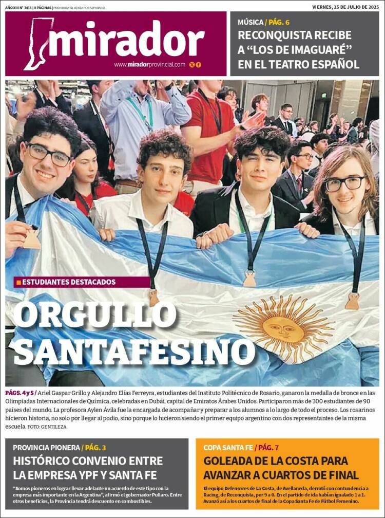 Portada de Mirador Provincial (Argentina)
