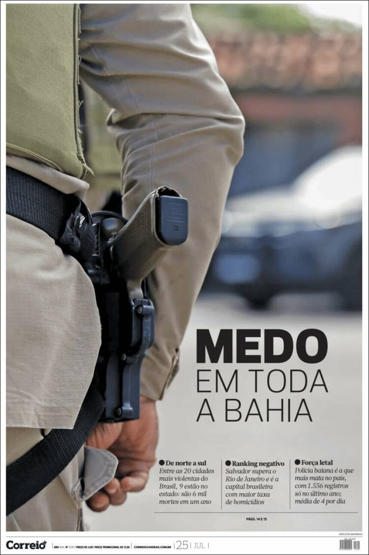Portada de Correio* (Brasil)