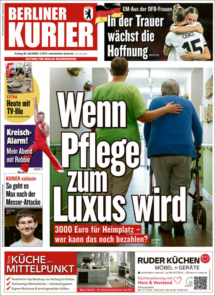 Portada de Berliner Kurier - Startseite BK (Germany)