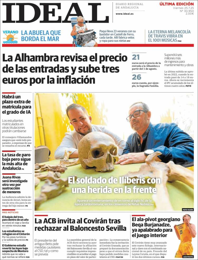 Portada de Ideal (España)