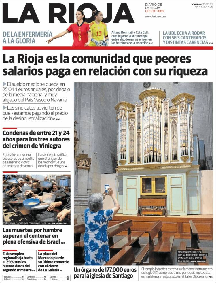 Portada de La Rioja (España)