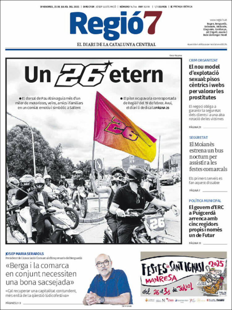 Portada de Regio7 (España)