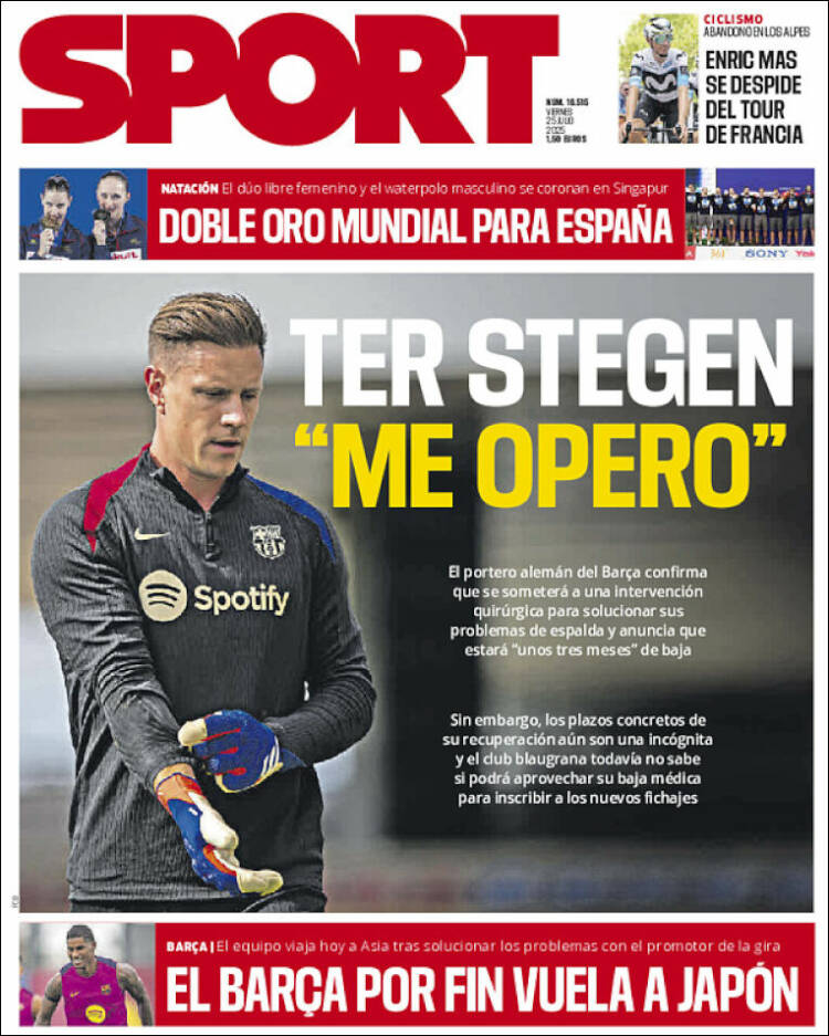 Portada de Sport (España)