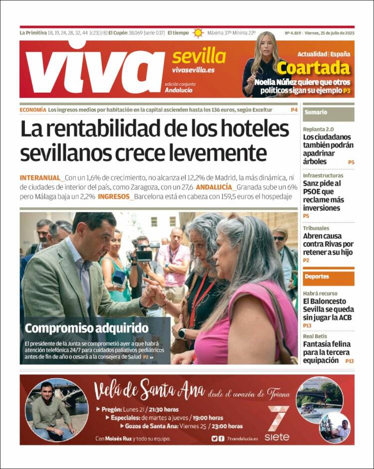 Portada de Viva Sevilla (España)